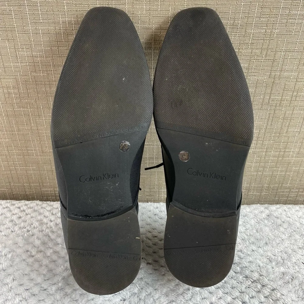 Calvin Klein Men’s‎ Black Benton 2 Oxford Dress Shoe Sz 9.5